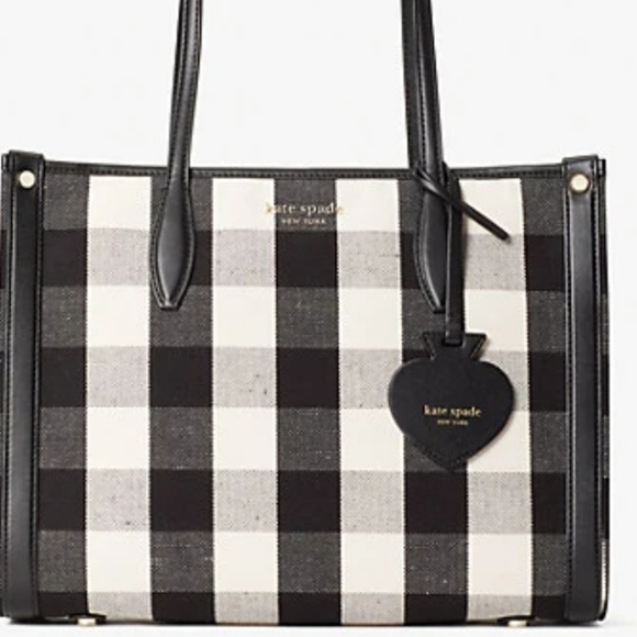 kate spade Handbags - KATE SPADE NEW YORK Market Medium Gingham Tote